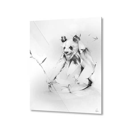 Bad Panda // Aluminum Print
