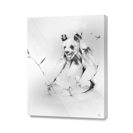 Bad Panda // Stretched Canvas