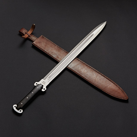 D2 Tatsuo Double Edged Combat Fighter Sword