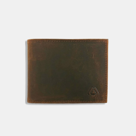 Deuce Billfold Wallet // Crazy Horse Leather