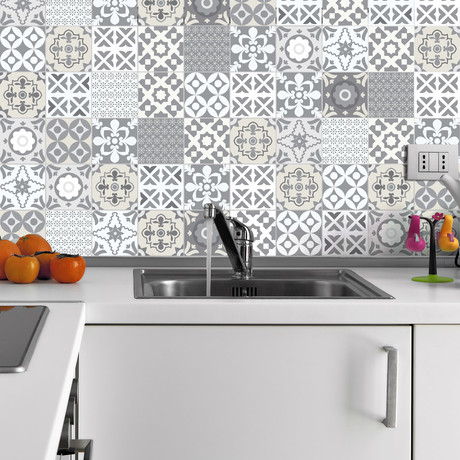 Artistic Shade of Grey Tiles // 60 ct.