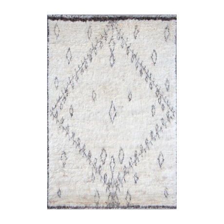 Moroccan Collection // Lamb Wool Area Rug // 49277