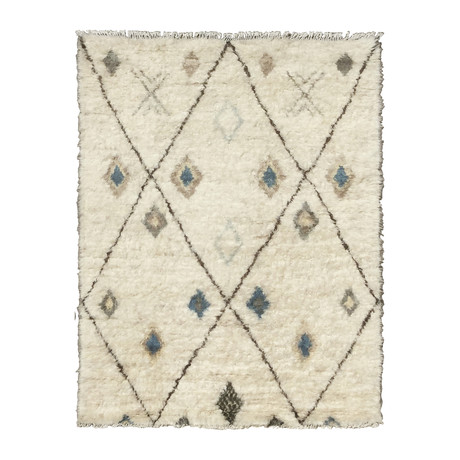 Moroccan Collection // Lamb Wool Area Rug // PSL910