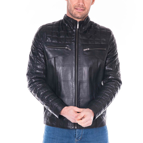 Narlıca Leather Jacket // Black