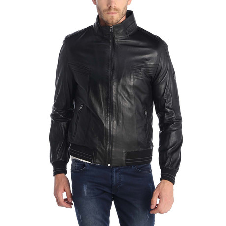 Ilıca Leather Jacket // Black