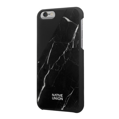CLIC Marble Case // iPhone 6 // Black