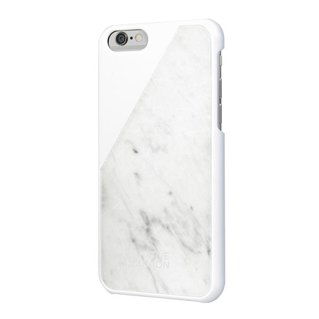 CLIC Marble Case // iPhone 6 // White