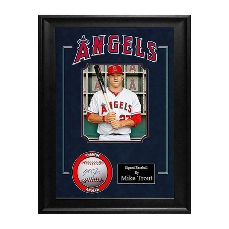 Signed Baseball // Angels Mike Trout