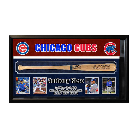 Signed Bat // Cubs Anthony Rizzo