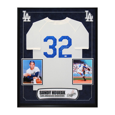 Signed Jersey // Dodgers Sandy Koufax