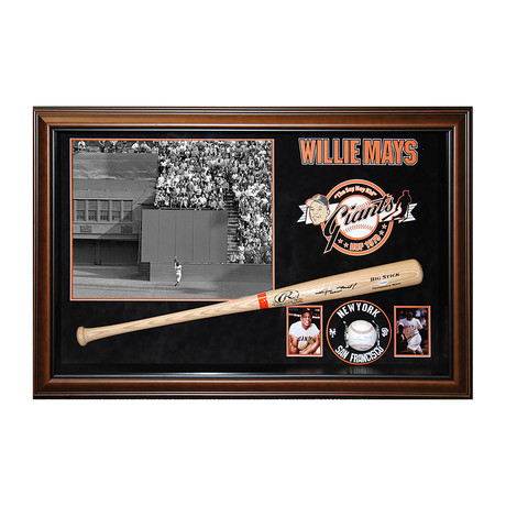 Signed Bat // Giants Willie Mays