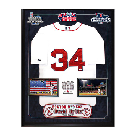 Signed Jersey // Red Sox David Ortiz