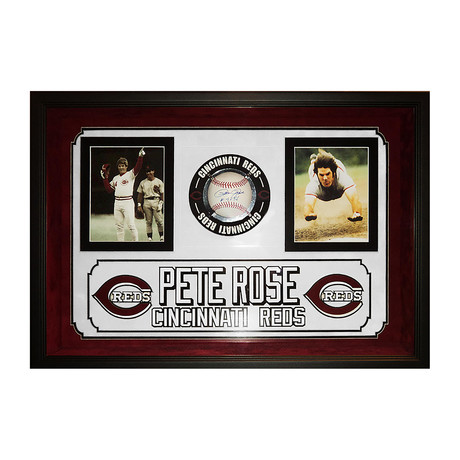 Signed Baseball // Reds Pete Rose