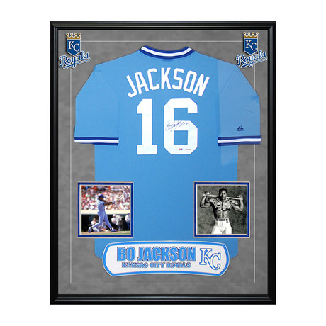Signed Jersey // Royals Bo Jackson