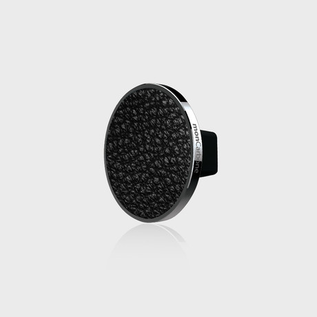 JustClick Magnetic Car Mount // Black Napa Leather