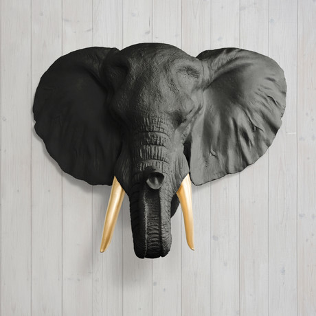 The Savannah Faux Elephant Head // Mini