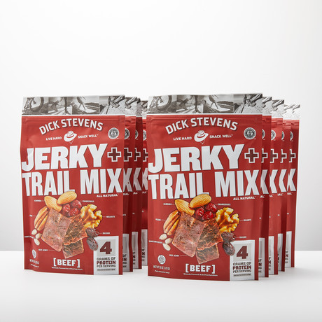 Natural Beef Jerky Trail Mix // 10 Pack