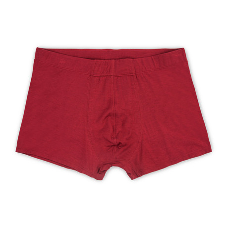 Luxury Micromodal Trunk // Jungle Red
