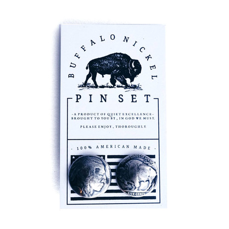 Buffalo Nickel Pin Set