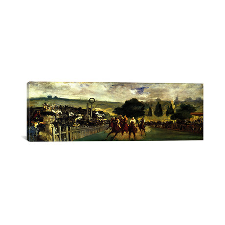 Races At Longchamp // Edouard Manet
