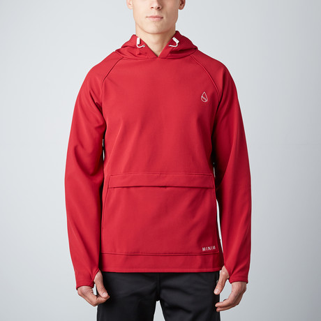 All-Weather Hoodie // Red