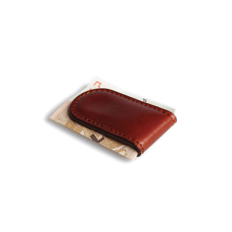 Zeus Money Clip // Chestnut