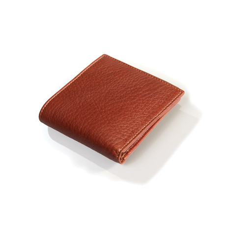 Leon Bi-Fold Wallet // Cocoa