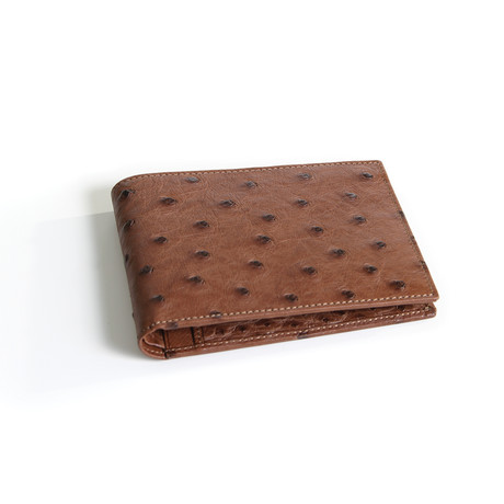 Brontes Bi-Fold Wallet // Kango Tobacco