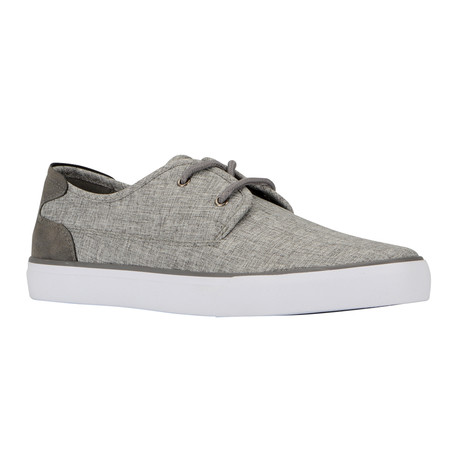 Bergen Low-Top Sneaker // Light Grey + Charcoal + White!