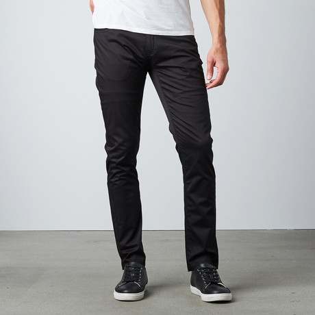 Relaxed Fit Chino Pant // Black