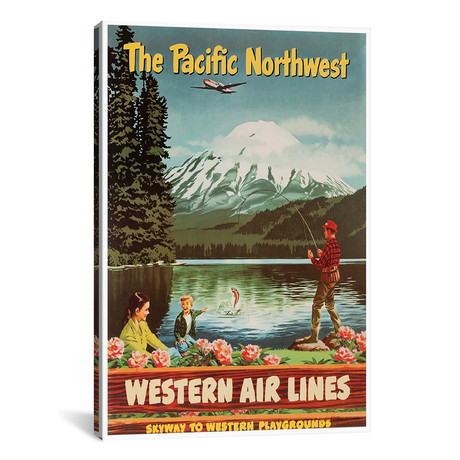 The Pacific Northwest // Western Airlines, Skyway To Western