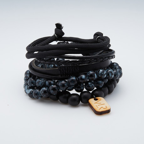 Variety Bracelet Set // Black