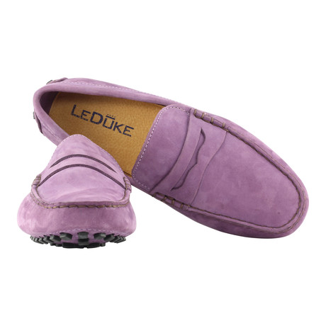 Deluxe Driving Penny Loafer // Purple