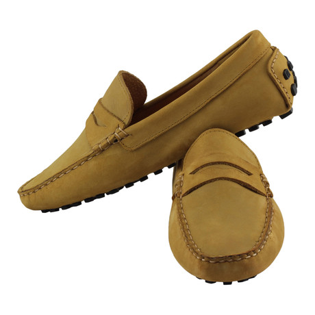 Deluxe Driving Penny Loafer // Tan