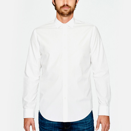 73rd & Park Button-Up Shirt // White