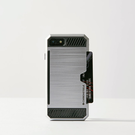 Luxury iPhone Case // Silver