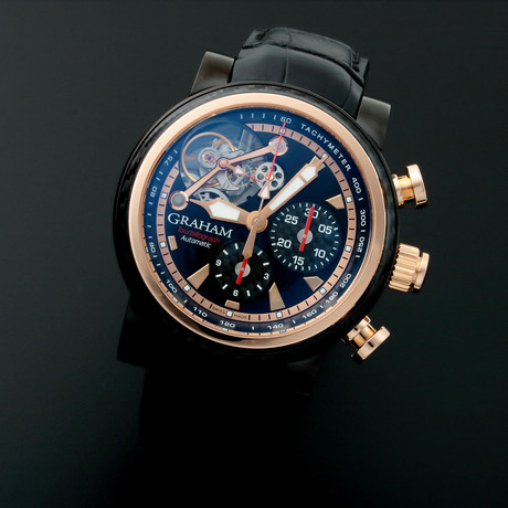 Graham Silverstone Tourbillon Woodcote Automatic // Limited Edition // 2TWAO.B01A // c. 2000s // Pre-Owned
