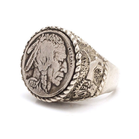 Buffalo Nickel Ring