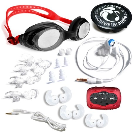 SYRYN Waterproof MP3 Player + Swimbuds Sport Bundle