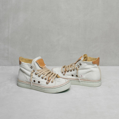 Kugenuma Mid-Sneaker // Cream