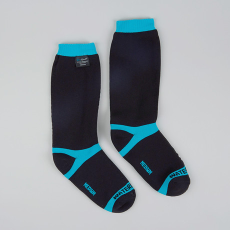 Coolvent Waterproof Socks // Aqua Blue