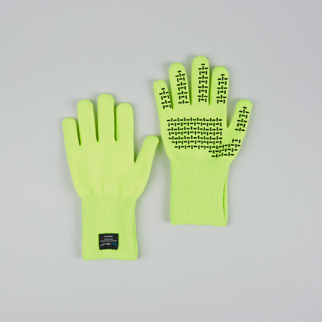 TouchFit Waterproof Gloves // Yellow