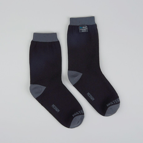 Coolvent Lite Waterproof Socks // Grey