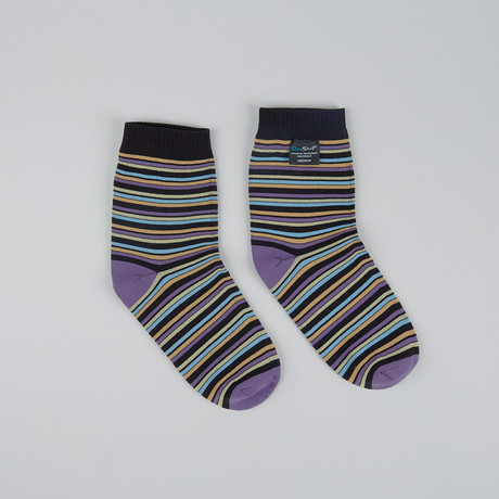 Ultra Flex Waterproof Socks // Stripe