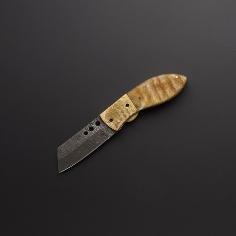 Tanto Hole Gold Knife // F-30