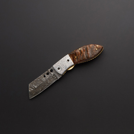 Tanto Hole Silver Knife // F-32