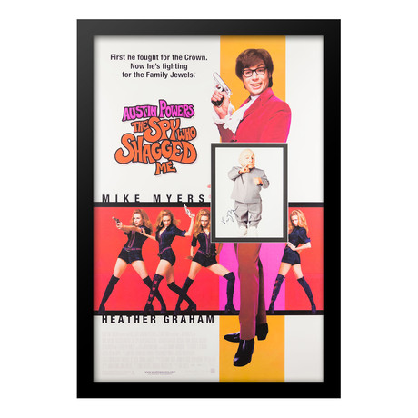 Signed Movie Poster // Austin Powers: The Spy Who Shagged Me III