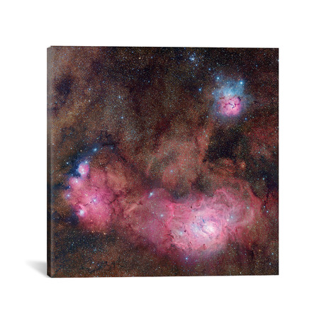 The Sagittarius Triplet Composite Image