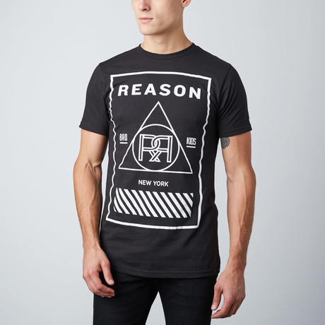 Reason Logo Tee // Black