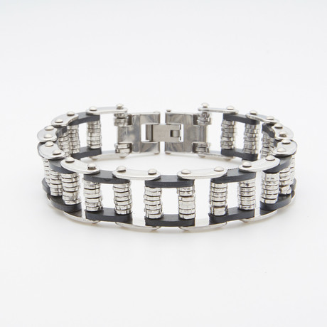 Open Link Bracelet // Silver